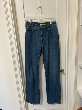 Levi's Dark Blue Wide Leg Jeans